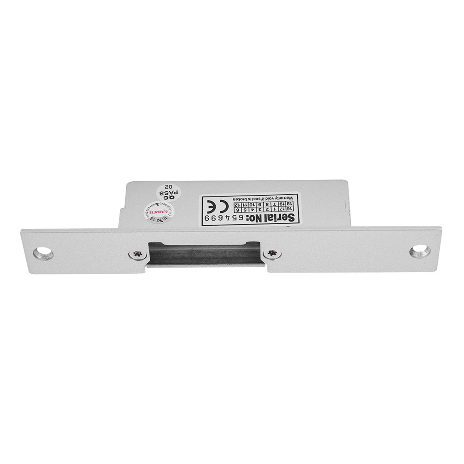 SYH&AQYE Gâche de Porte électrique Robuste Standard, Supporte Une Gâche électrique de Contrôle d'accès de 500 Kg, Mortaise électronique de Serrure de Gâche électrique DC12V (Non)