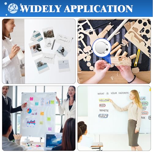 Wukong Small N45 Magnets 2x1mm | 200 Pack, Strong Mini Magnets for Craft, Round Miniature Mangets for Models Craft DIY Refrigerator Home Office - Image 6