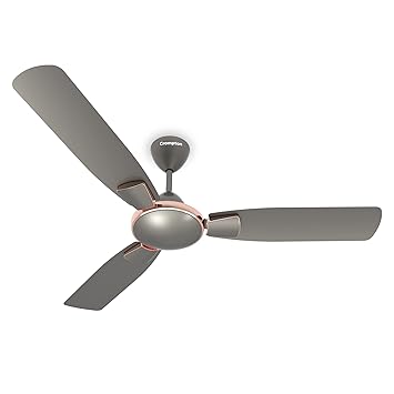 Crompton Highspeed Toro 1200 mm Designer Ceiling Fan | BEE Star Rated Energy Efficient | Anti-Dust | Active Power Technology | Upto 50% Less Heating | 2 Year Manufacturer Warranty | Warm Grey - image, photos