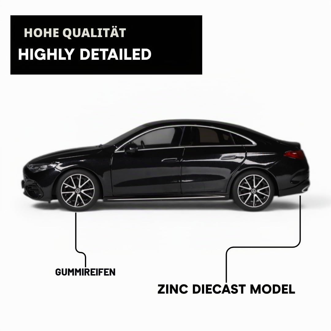 Mercedes‑Benz CLA Coupé mit EQ‑Technologie 1:18 Modellauto – Premium Diecast Miniatur, detailreiches Sammlermodell für anspruchsvolle Modellauto‑Fans
