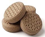 Sauflex Saunasteine Keramik 10 kg – Flach, 35 mm | Strukturierte Oberfläche für weichen Dampf | Für Elektro- & Holz-Saunaöfen