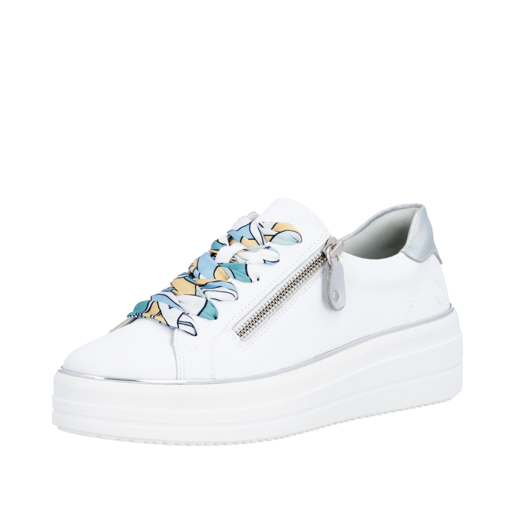 Rieker Women's D1C06 Low Trainers, White, 41 EU