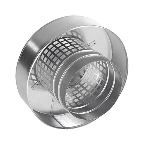 Cappa di ventilazione per tetto, con deflettore