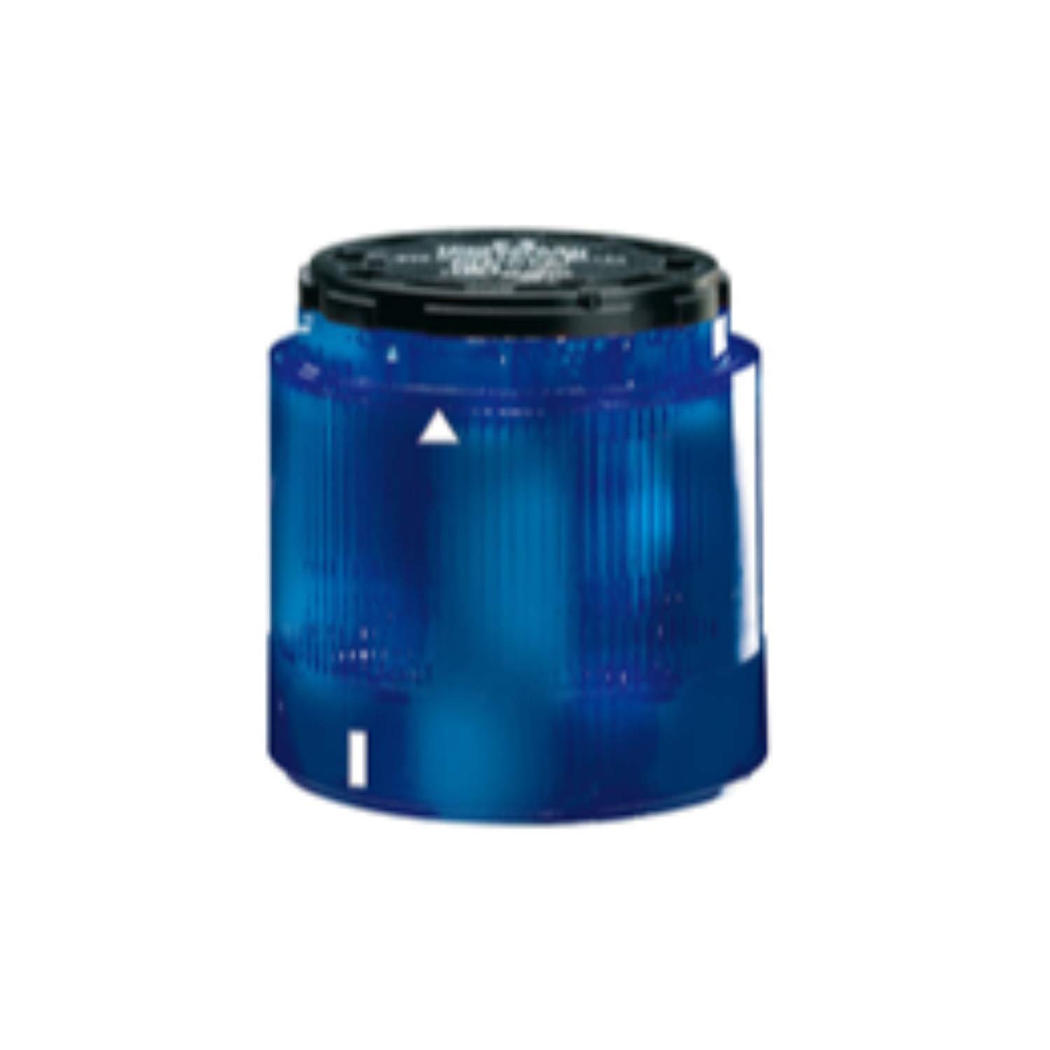 Module clignotant Lovato 70 mm bleu 24V à alimentation directe efficace