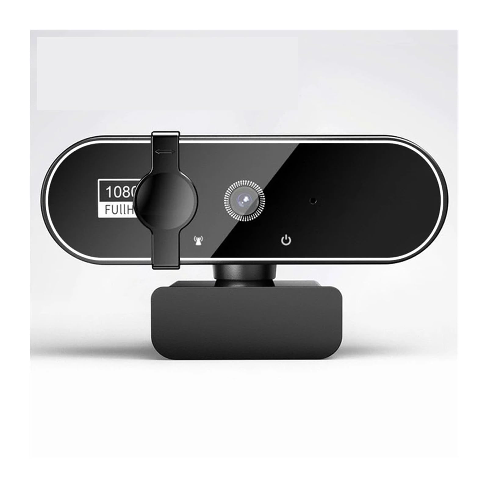 Kamera internetowa, Kamera internetowa 4K FHD 1080P Full HD z mikrofonem, do komputera stacjonarnego i laptopa USB, kamera transmisji na żywo(1080P)