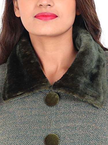 Image of Matelco Women's Wool Straight Kurti for Winters (Ad04Caz45 Black Parent).