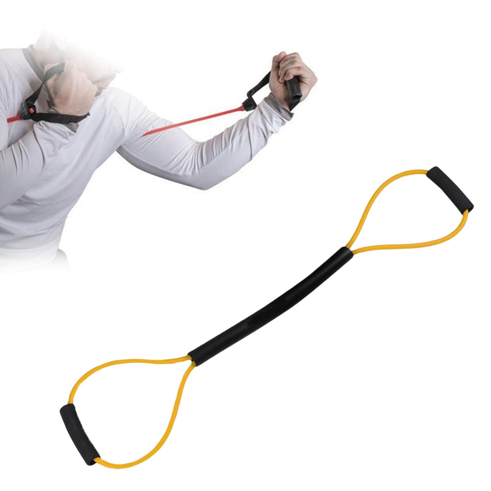 Fancyes Fasce elastiche di resistenza per allenamento di agilità con corda per pugilato ombra