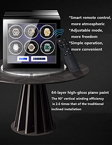 Caja Bobinadora para 2 Relojes con Pantalla Táctil y Control Remoto 3