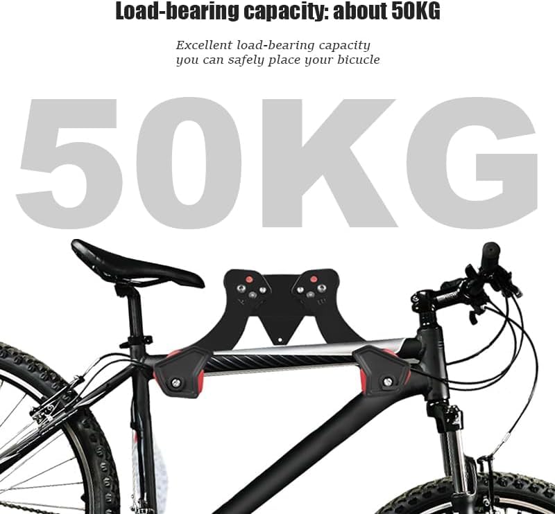 Fahrradhalterung Wand für Specialized Hardrock Sport | Fahrrad Wandhalterung Horizontal Klappbar