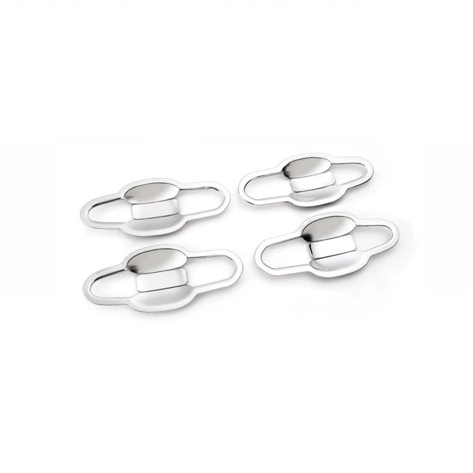 Noheeu Chrome 1 Hybrid Stainless Car Door Handle Bowl Cover Protection Trim Accessories For Toyota Rav4 2019-2023 Rav 4 Xa50(Chrome 1)