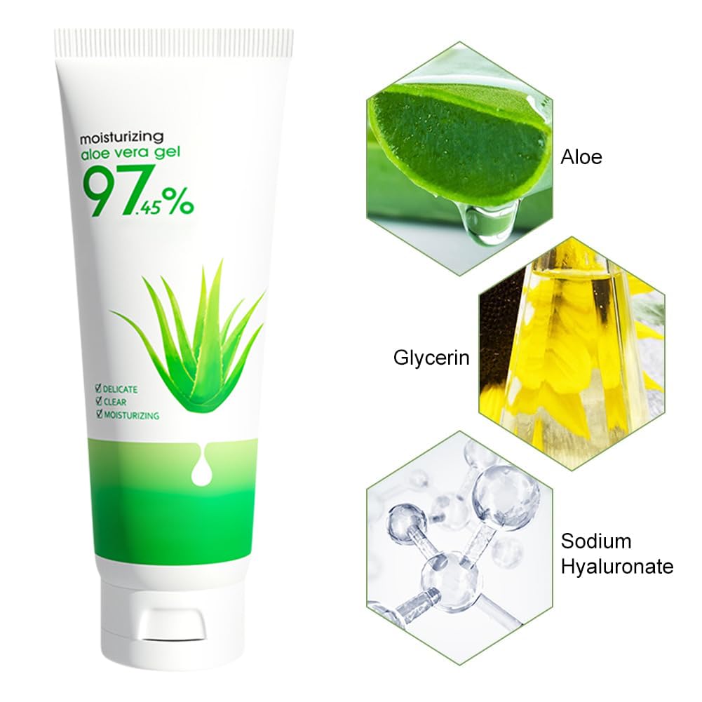 Amazon.com: Mroobest Aloe Vera Gel, Aloe Gel 100 Percent Pure Plant, Deeply  Hydrating  Repairing, Sunburn  Eczema Relief, Acne, Small Cuts, Suitable  for Face, Body : Beauty & Personal Care