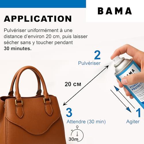 Bama Spray imperméabilisant chaussures, sacs et vestes, 400 ml – vue 4