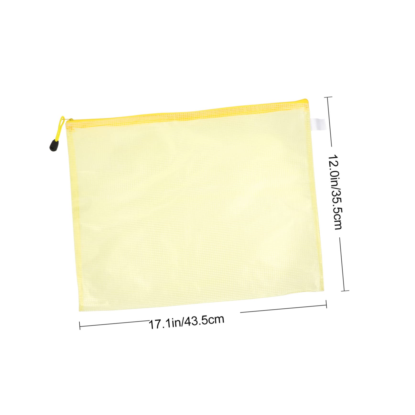 DOITOOL 20 Pezzi Buste Portadocumenti con Cerniera in Traspirante e Resistente Sacchetti Mesh Impermeabili per Ufficio e Scuola Organizzatore Documenti Facile Trasportare