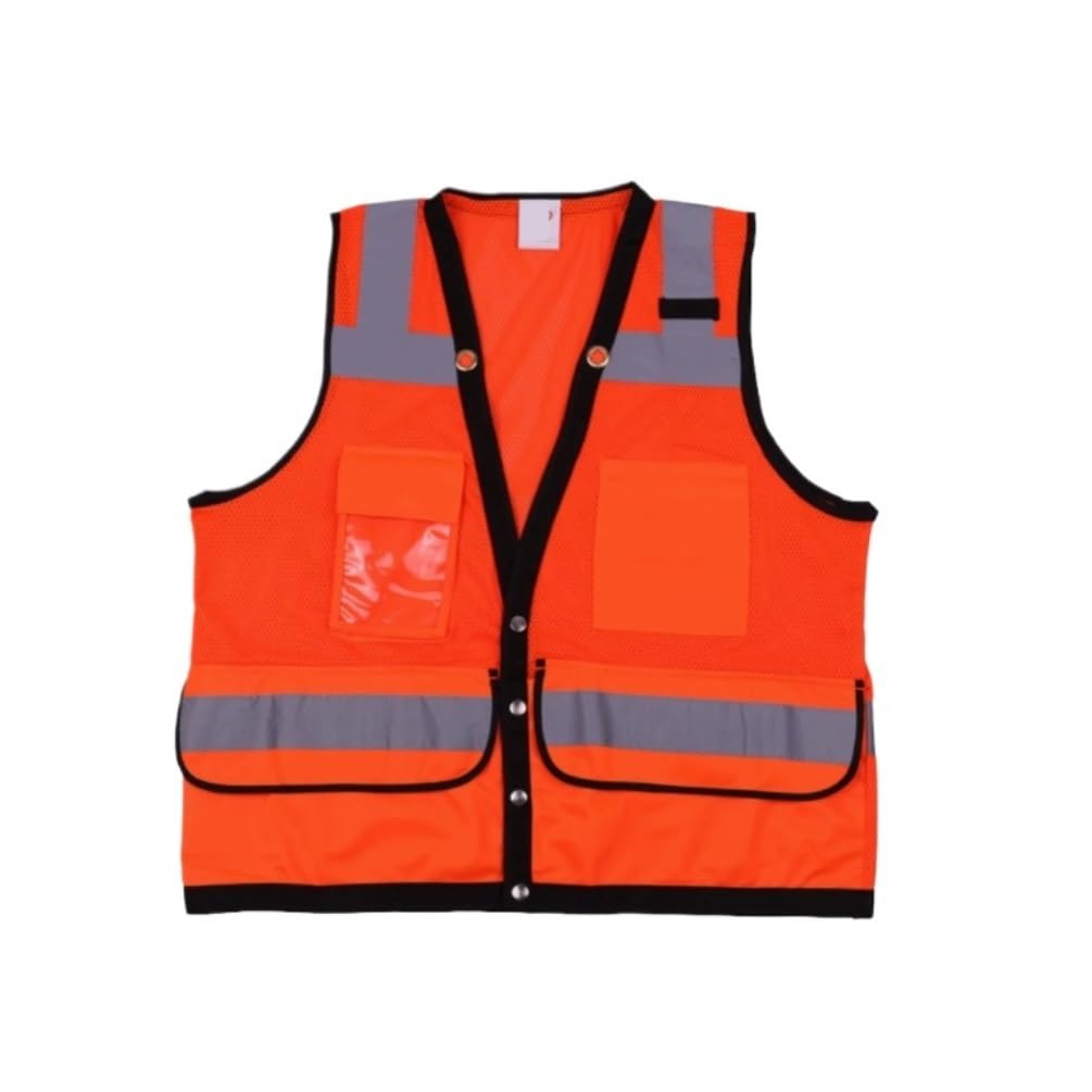 Chaleco Trabajo Chalecos Reflectantes, Chalecos Reflectantes, Ropa Reflectante De Tráfico Y Saneamiento. Emergencia Chaleco
