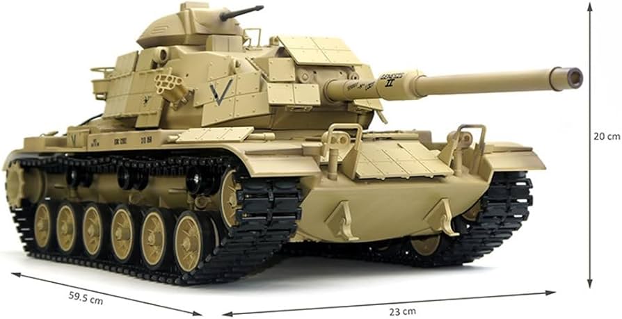 Amazon.co.jp: KKYOYRE ラジコン戦車 M60A1 RC 7.0ver 1/16 2.4