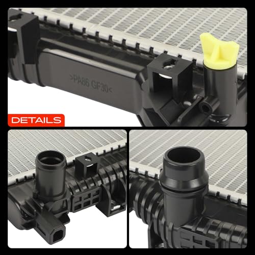 A-Premium Engine Coolant Radiator Assembly Compatible with Jeep by A-Premium - Used condition - Image 8