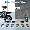 INSDRGN Electric Bike for Adults,14" Folding Adult E Bike with 500W Motor,20 mph,28 Miles Range,Advanced 9-Point Suspension & Pro-Level 44.99% Brake Ratio,Removable Battery,UL 2849 Certified #5