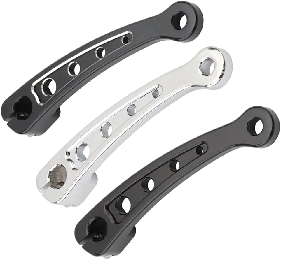MACHSWON Adjustable Inner Shift Shifter Rod Lever Shaft, Motorcycle Inner Shift Rod Lever, 1984-2022 Compatible with Harley Touring Road Electra Street Glide Tri, Black