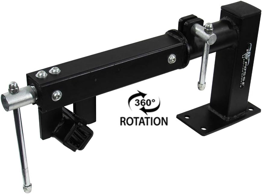 🛒 Crazy Deals Pit Posse Rotating Bench Shop Vise Clamp Work Stand Multi Tool – For Motorcycles Atv Dirtbike – For Shop Use – Automotive Tools