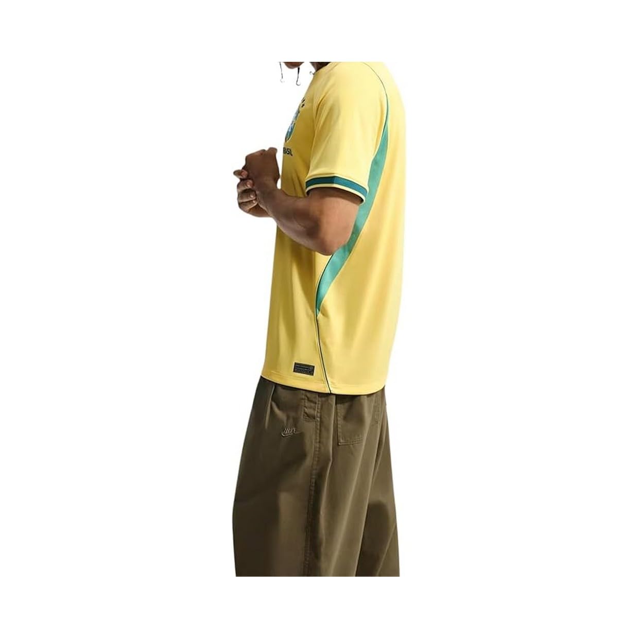 Nike Herren Brazil National Team Dri-fit Stadium Away T-Shirt (1er Pack)