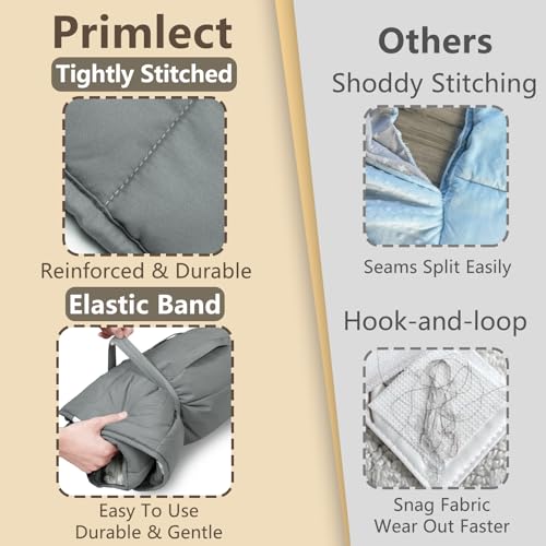 Image of Primlect Toddler Nap Mat with Removable Pillow and Fleece Blanket, Extra Large 55''x35'' Sleeping Bag, Washable, Light, Easy to Roll up, Perfect for Daycare, Preschool, Kindergarten, Travel