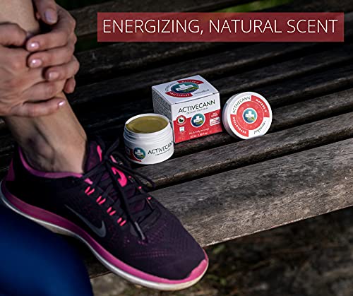 Annabis ACTIVECANN Organic Vegan Joint & Muscle Menthol Balm with Organic Hemp - Relief & Recovery for Neck, Shoulders, Elbows, Back, Knees, Ankles, Muscles, and Joints - Image 6