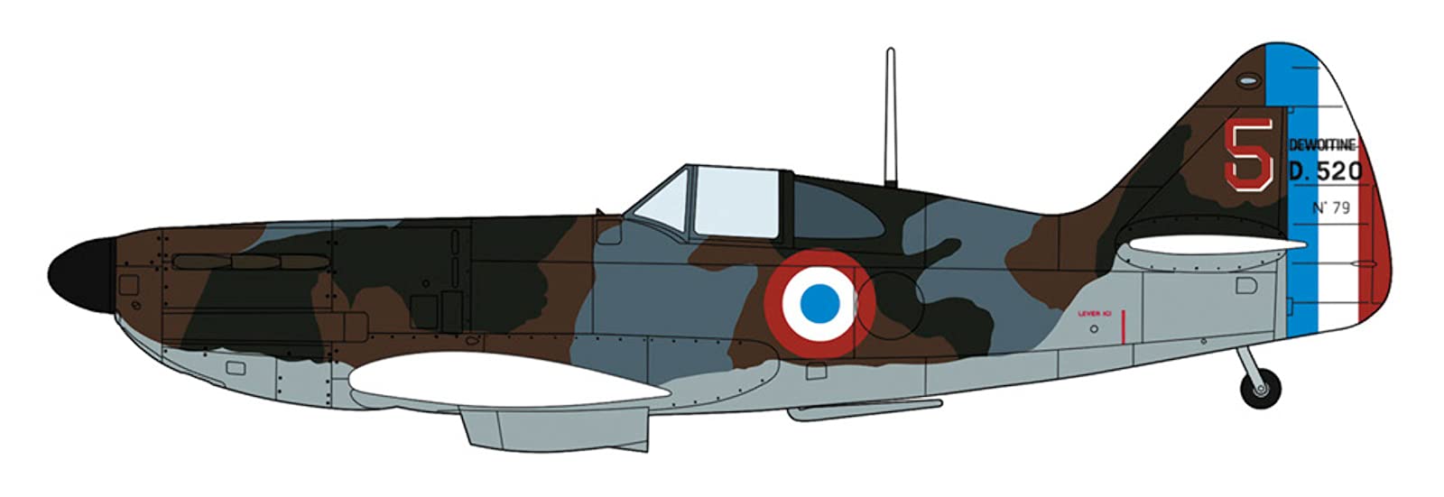 Amazon | ハセガワ 1/72 フランス空軍 ドボアチーヌD.520 & ドイツ空軍