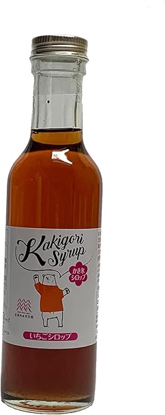 Amazon 環境栽培 かき氷 いちごシロップ 260ｇ 信州自然王国 かき氷シロップ 通販