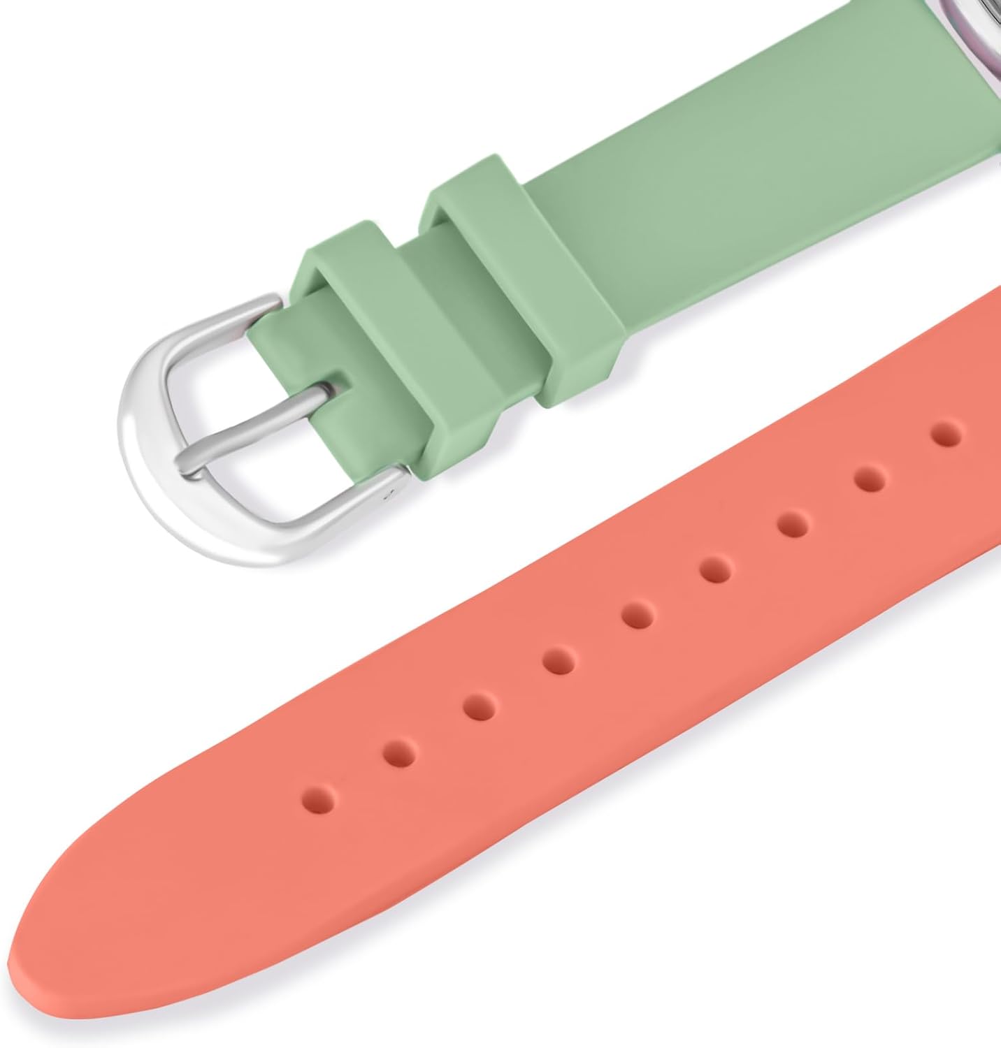 Bisley 37MM Women Watch Patchwork Silicone Watch Big Face Easy to Read Waterproof Watch - Image 3