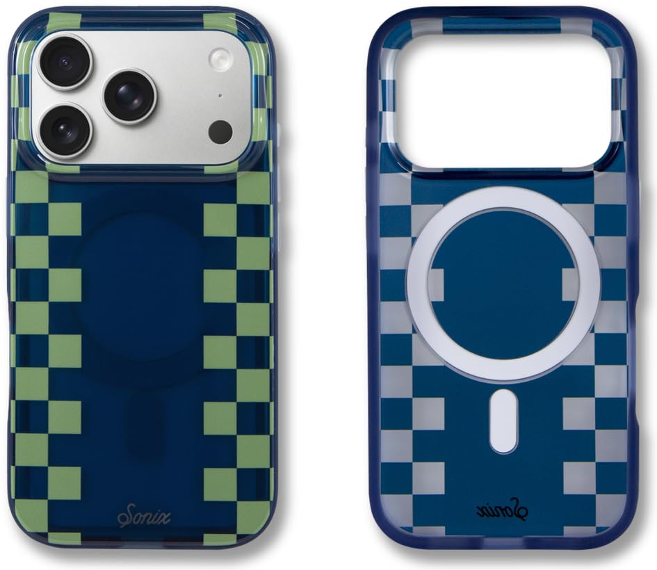 Sonix Case for iPhone 18 Pro, 17 Pro | Diner Check Midnight/Sage