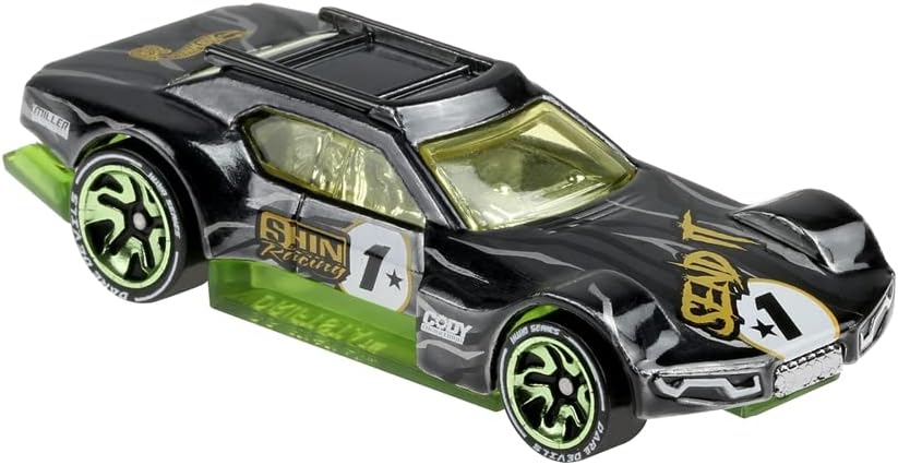 Hot Wheels id Vehicle, 1:64 Scale Driftsta Vehicle with Embedded NFC Chip, Daredevils Collection, Physical and Digital Play for Ages 8 Years and Older