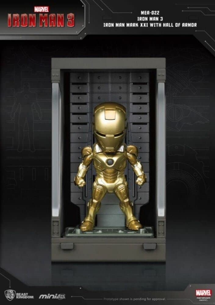 Beast Kingdom Mini Egg Attack Iron Man 3 Iron Man Mark XXII with