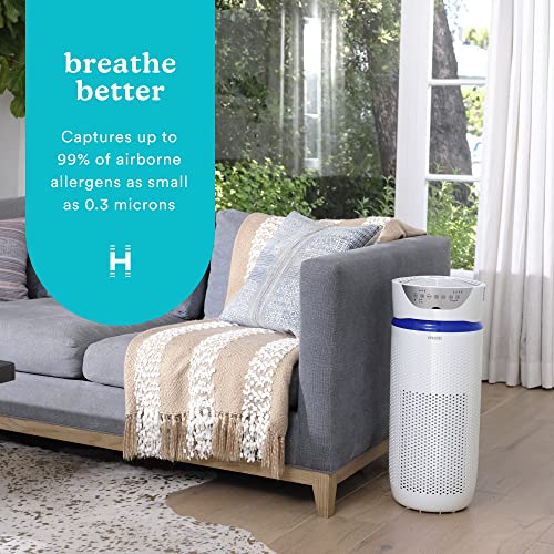 Homedics-5-in-1-UV-C-Air-Purifier-360-Degree-HEPA-Filter-for-1659-Sq-Ft-Extra-Large-Air-Purifiers-for-Bedroom-and-Home-Essential-Oil-Pads-Built-In-Timer-5-Speed-Settings-for-Large-Rooms-White Homedics 5 in 1 UV C Air Purifier 360 Degree HEPA Filter for 1659 Sq Ft Extra Large Air Purifiers for Bedroom and Home Essential Oil Pads Built In Timer 5 Speed Settings for Large Rooms White