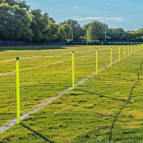 Maasechs 17 Pcs Sideline Crowd Barrier System 130 Yards