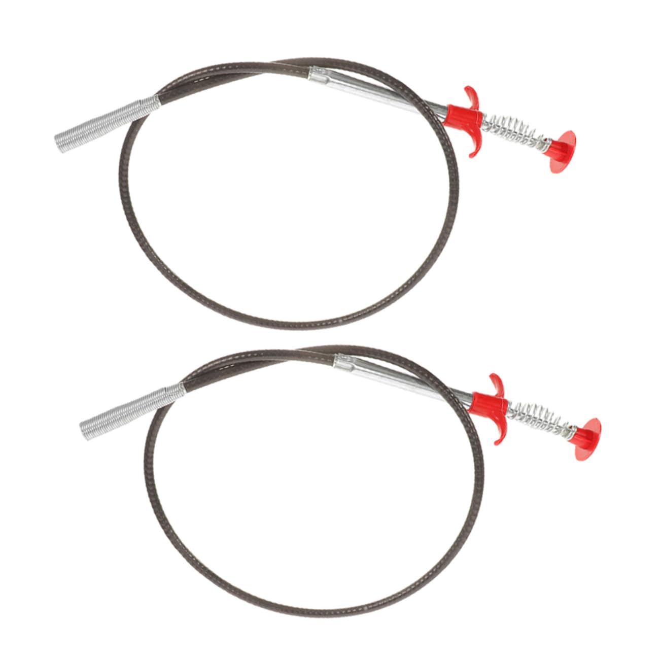 PRETYZOOM 2pcs Sewer Toilet Snake Pickup Tool Bathroom Sink Snake Hand Grabber Hair Grabber Tool Hair Catcher Shower Drain Cleaning Tools Pp