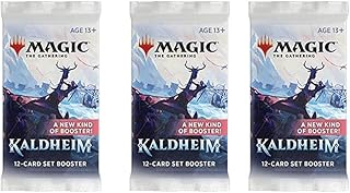 3 Packs Magic: The Gathering Set Booster Pack Lot MTG Kaldheim