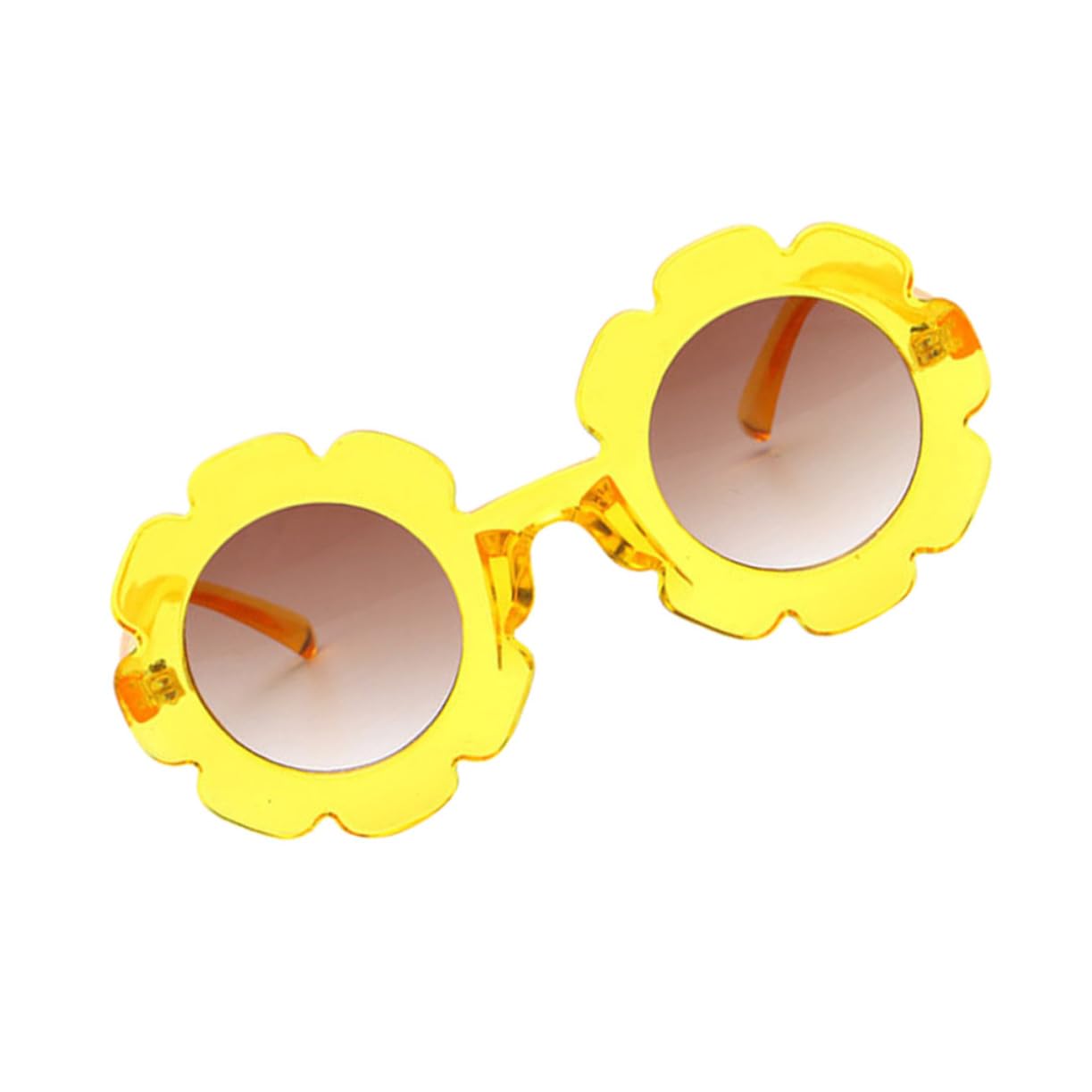 VANZACK Boys and Girls Sunflower Glasses Frame Sunglasses for Children Plastic Adorable