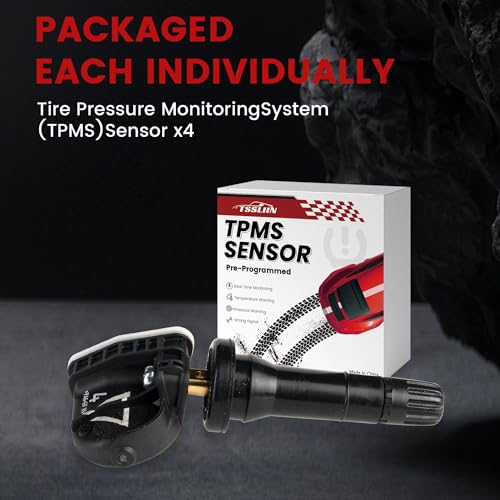 TSSLIIN Pre-Programmed TPMS Sensor Fits for-Chevy for-Cadillac for-GMC for-Buick 433MHz Tire Pressure Monitor Sensors 13598773,13516165 13506028 550254709902 by TSSLIIN - Image 6