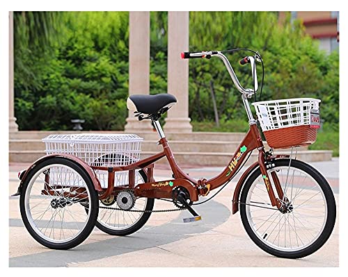 Triciclo Plegable para Adultos 3 Ruedas 20 Pulgadas miniatura 1