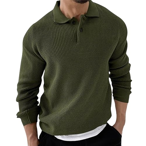 Polo en tricot respirant homme pour éviter le froid sans transpirer