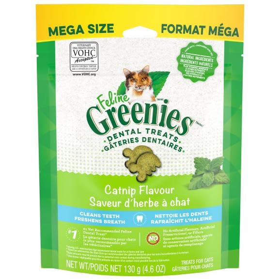 GREENIES Friandises dentaires chat saveur herbe à chat 130g