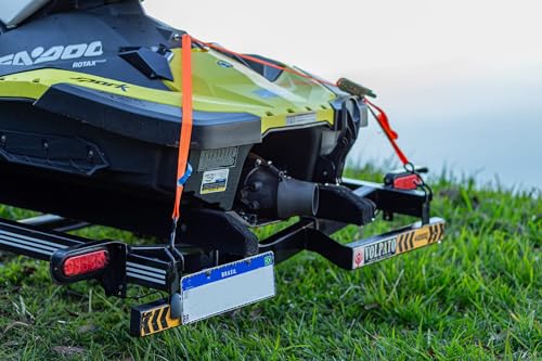 Kit com 4 Conjuntos de Catraca com Cinta de Amarração - 3mt, 800kg - Ideal para Náutica, Motos, Barc