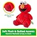 GUND Sesame Street Official Oh So Snuggly Elmo Plush, Plush Muppet, Sensory Toy, Sesame Street Stuffed Animals for Babies and Infants, Red, 12.5”