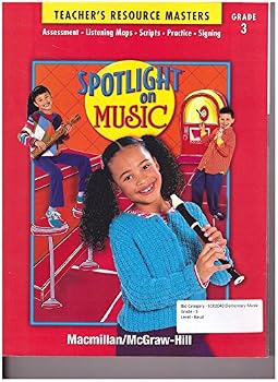 Paperback Spotlight on Music, Grade 3, Teacher's Resource Masters Book