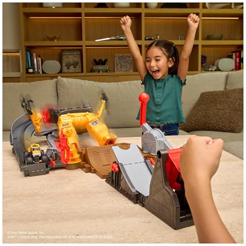 Monster Jam Smash & Bash Smashbot Coffret Avec Lanceur Monster Truck Exclusif À 'échelle 1:64 Robot Réparable De 38 1 Cm Jouets Pour Garçons Et Fille À Partir De - vue 6