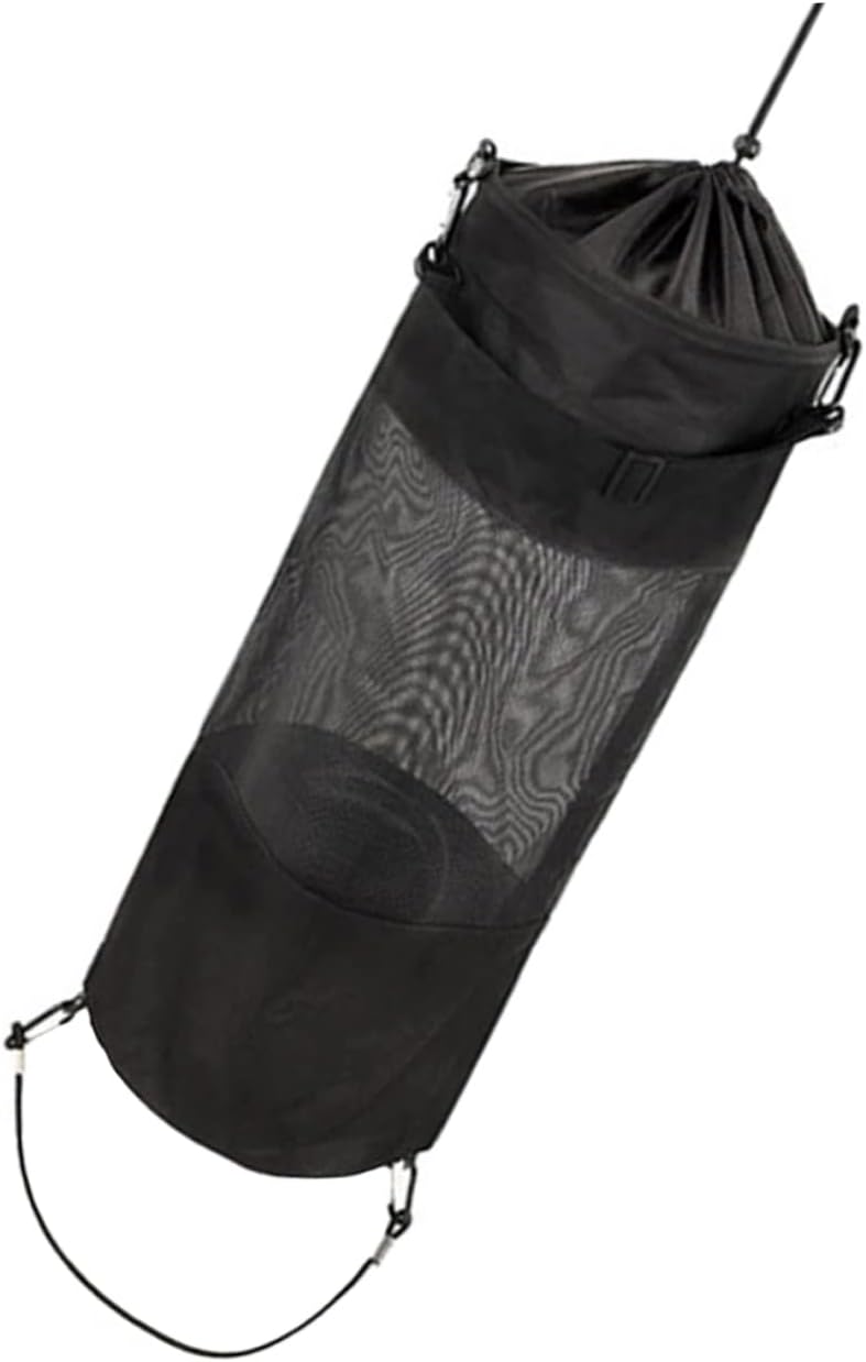 Hemoton Portable Boat Garbage Bag Hanging Trash Can for Outdoor Activities Lightweight Mesh Storage Pouch Convenient Trash Container for Fishing Camping and More Durable and Easy