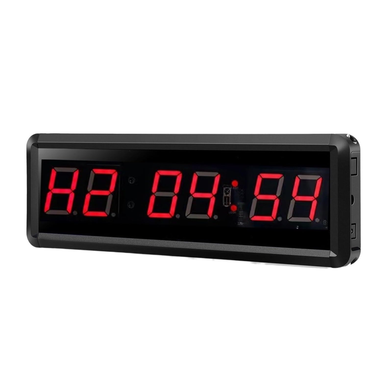Temporizzatore sportivo, Sport Timer Da 1,5 Pollici Telecomando Programmabile LED Intervallo Garage Allenamento Palestra per la Formazione