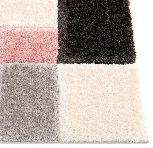 Image of 2x6 ft Fluffy Shaggy Carpet - Non-Slip Runner for Hallway, Kitchen, and Bedroom with Premium Texture