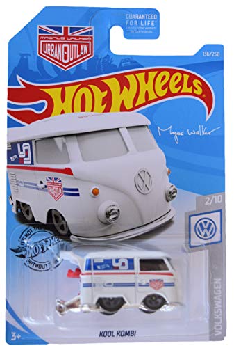 Hot Wheels Volkswagen Kool Kombi blanca