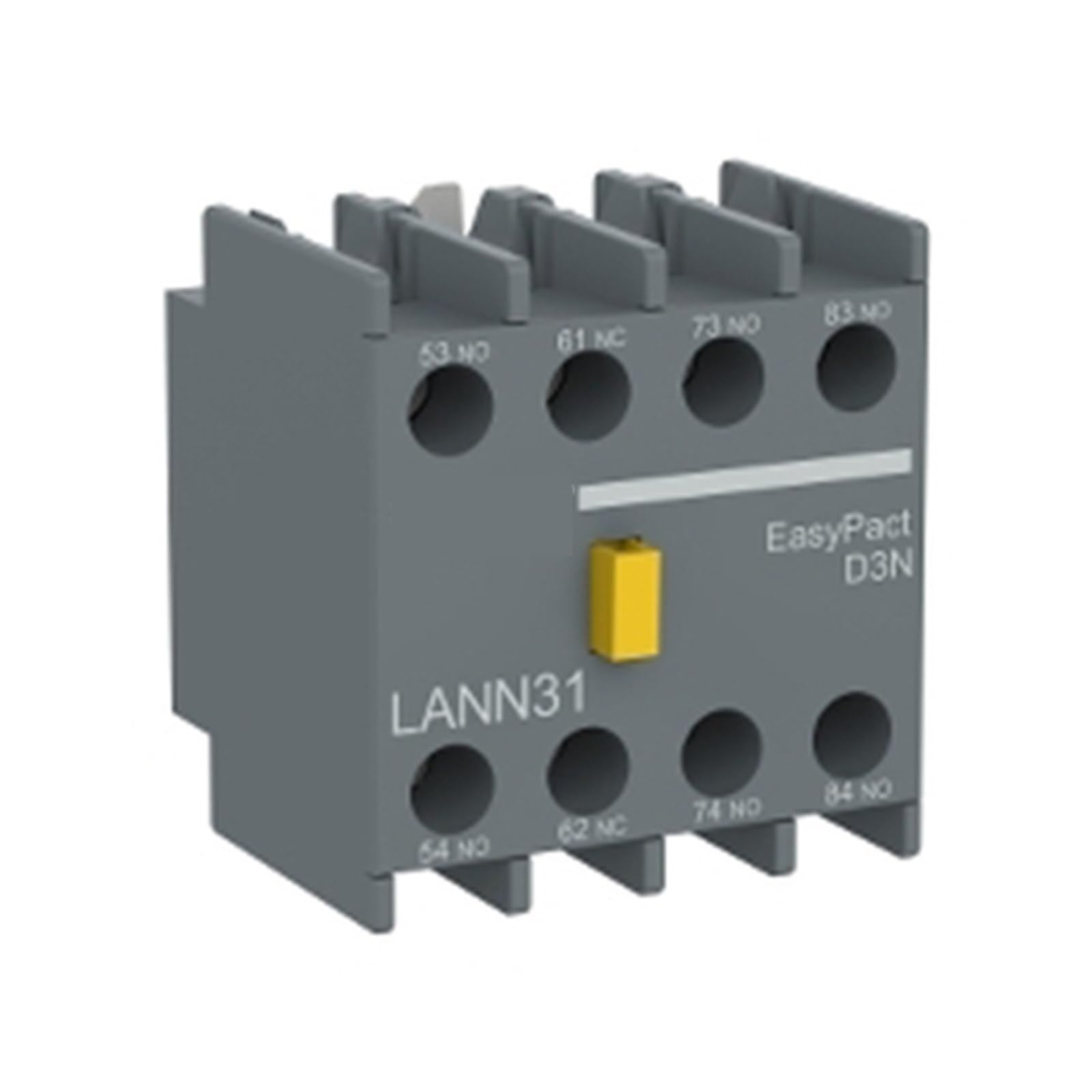 Contact auxiliaire LAN D3N 4NC LANN04N module pour contacteur électrique
